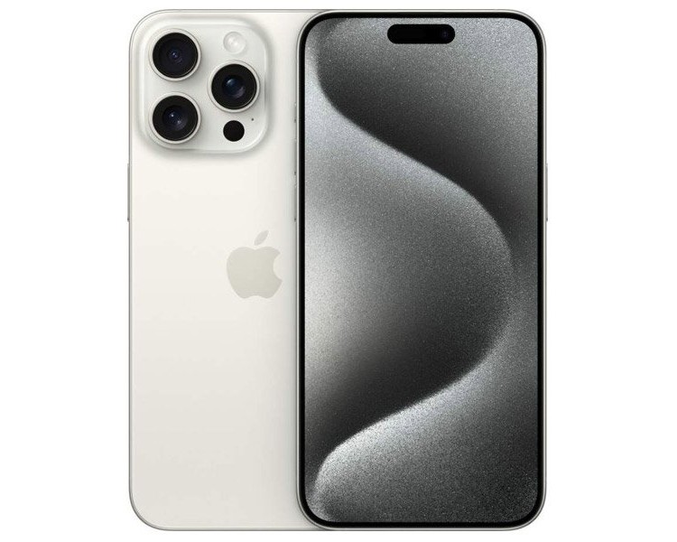 Apple iPhone 15 Pro Max 1TB, titánová biela