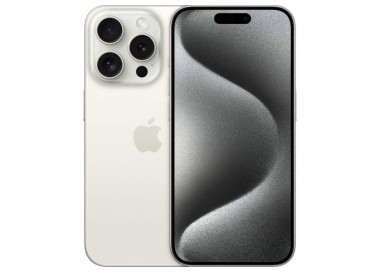 Apple iPhone 15 Pro 128GB, titánová biela